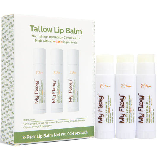 Tallow Lip Balm - 3 Pack