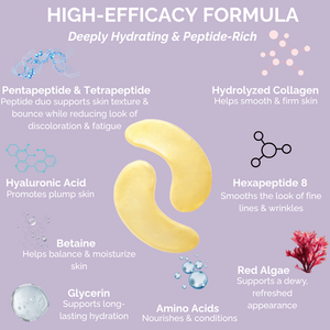 Triple-Active Under-Eye Gel Masks