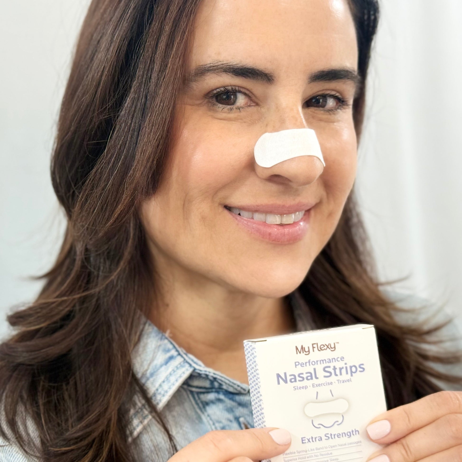 White Nasal Strips