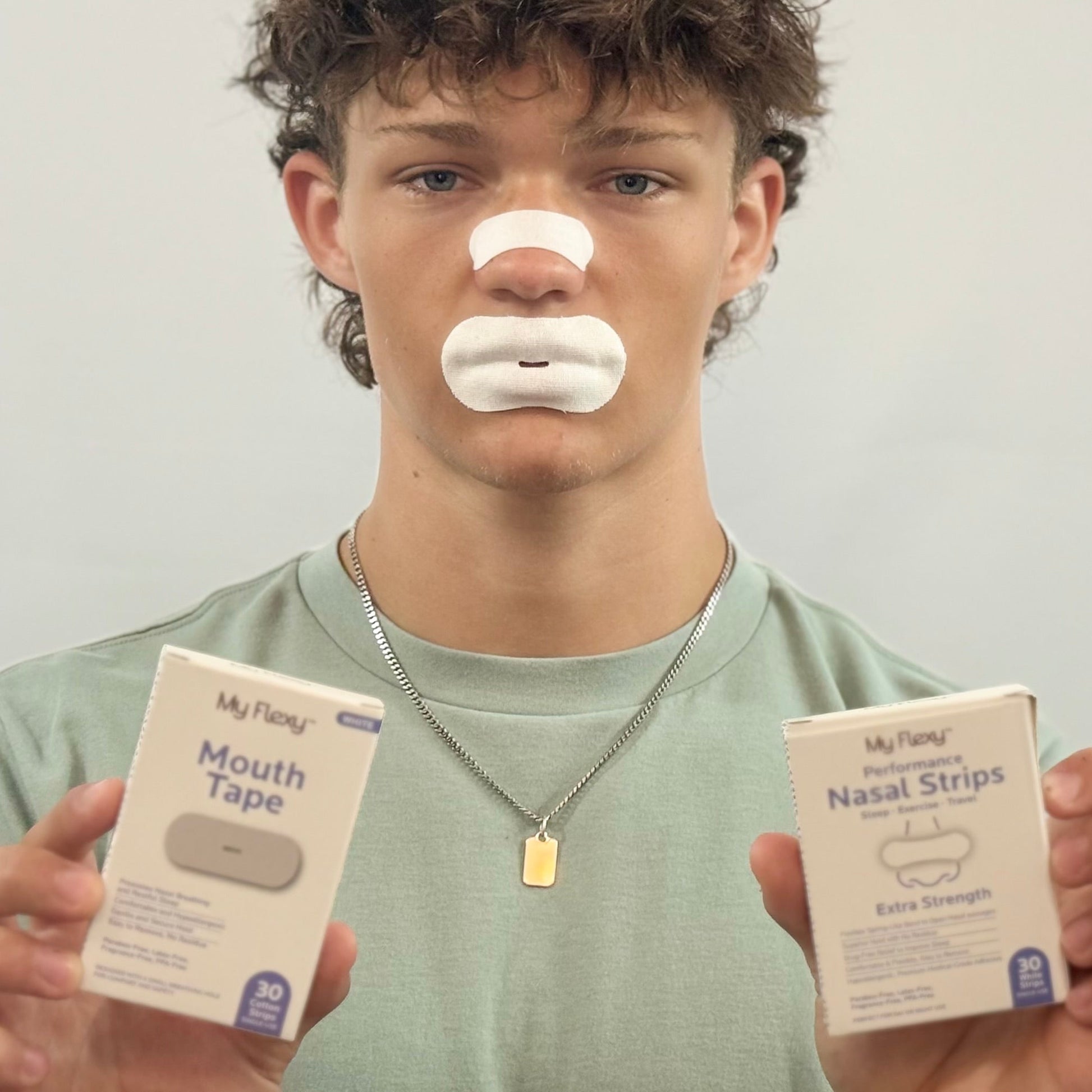 Mouth Tape - (White Oval)