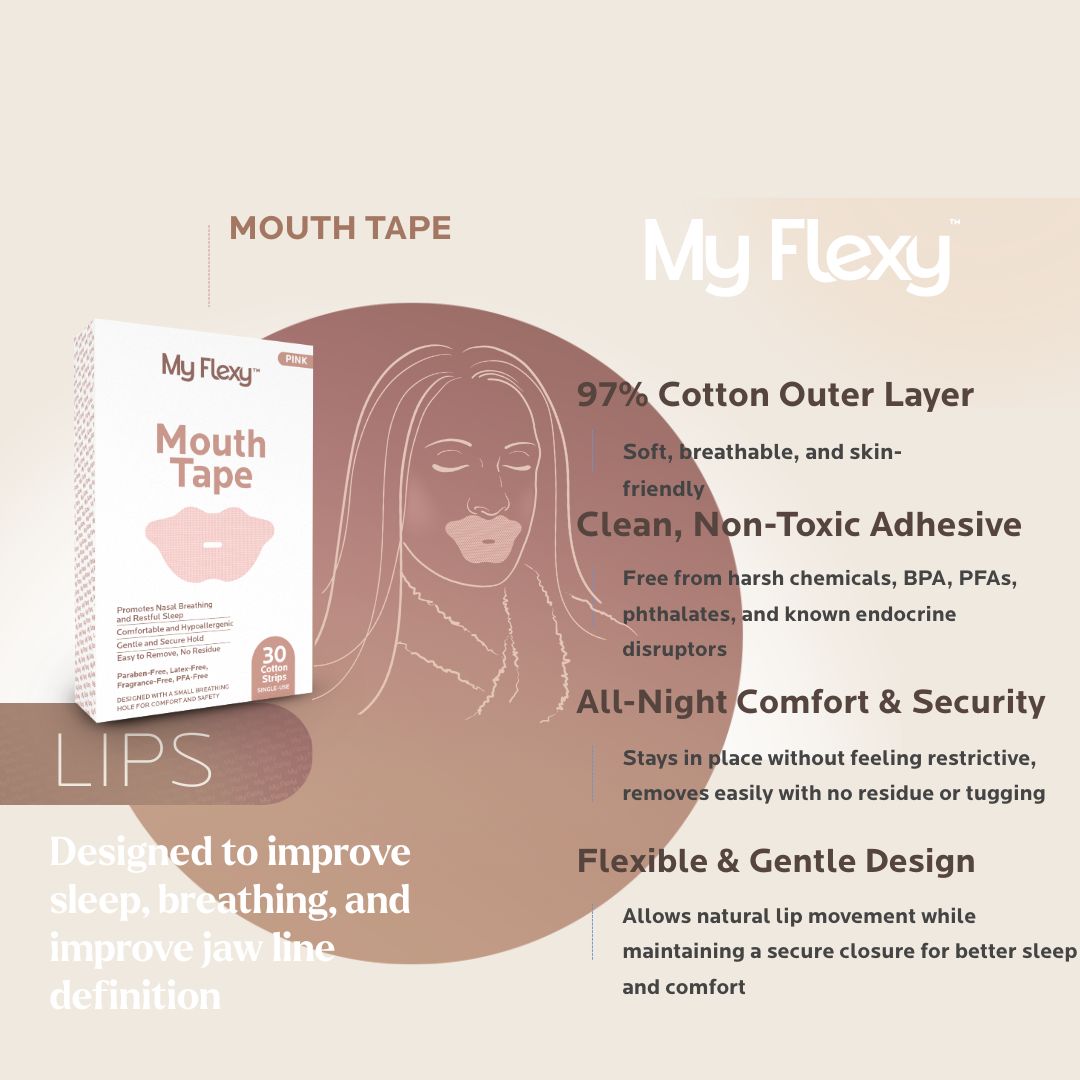 Mouth Tape - (Pink Lips)