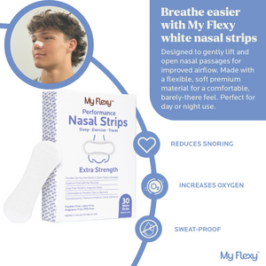 White Nasal Strips