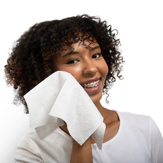 Compostable Clean Face Towels