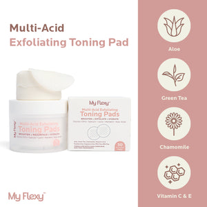 Multi-Acid Exfoliating Toning Pads
