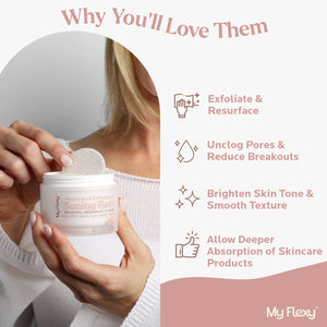 Multi-Acid Exfoliating Toning Pads