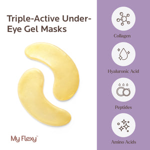Triple-Active Under-Eye Gel Masks