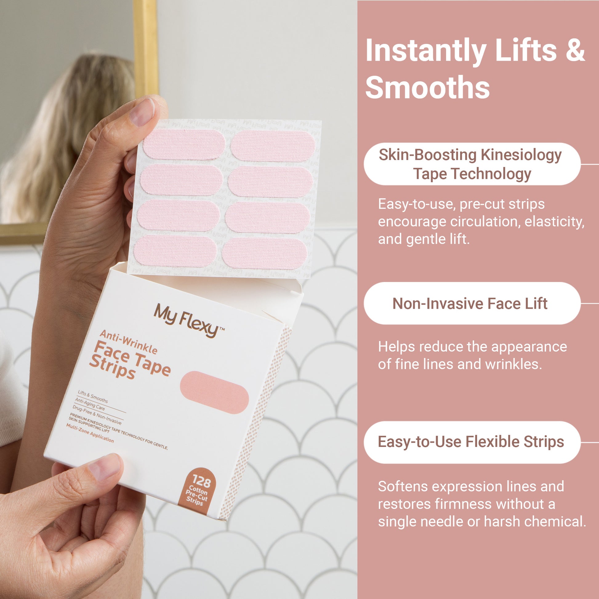 Anti-Wrinkle Face Tape Strips