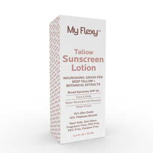 Tallow Sunscreen Lotion- Face and Body